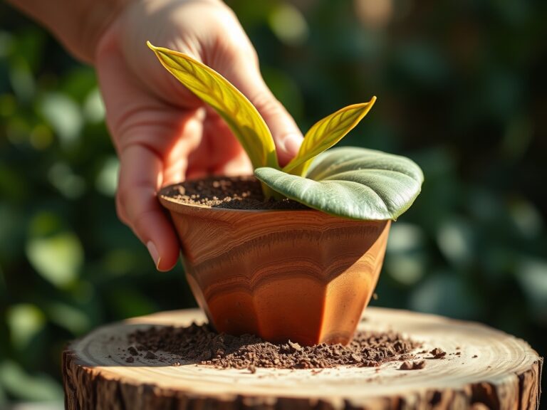 8 Bulb-Handling Steps for Repotting an Elephant Ear