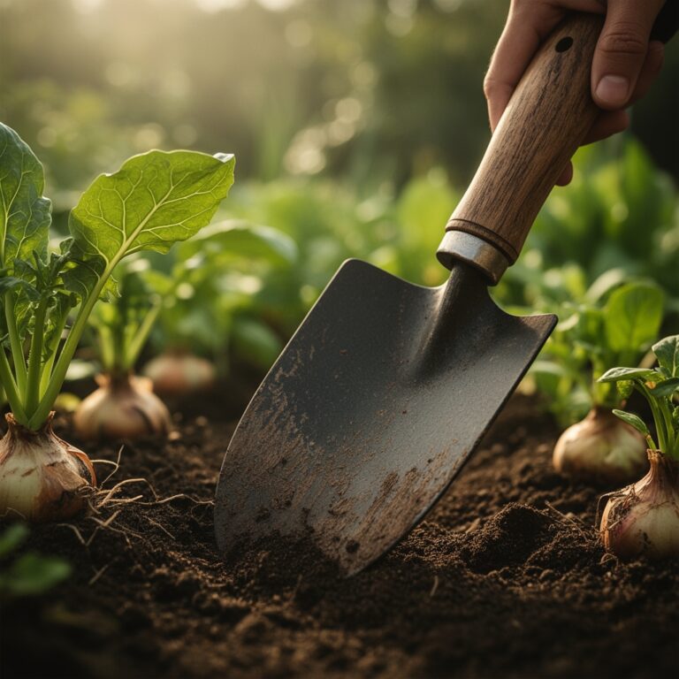9 Setting Tips: Using a Garden Trowel for Bulbs and Deep Seeds